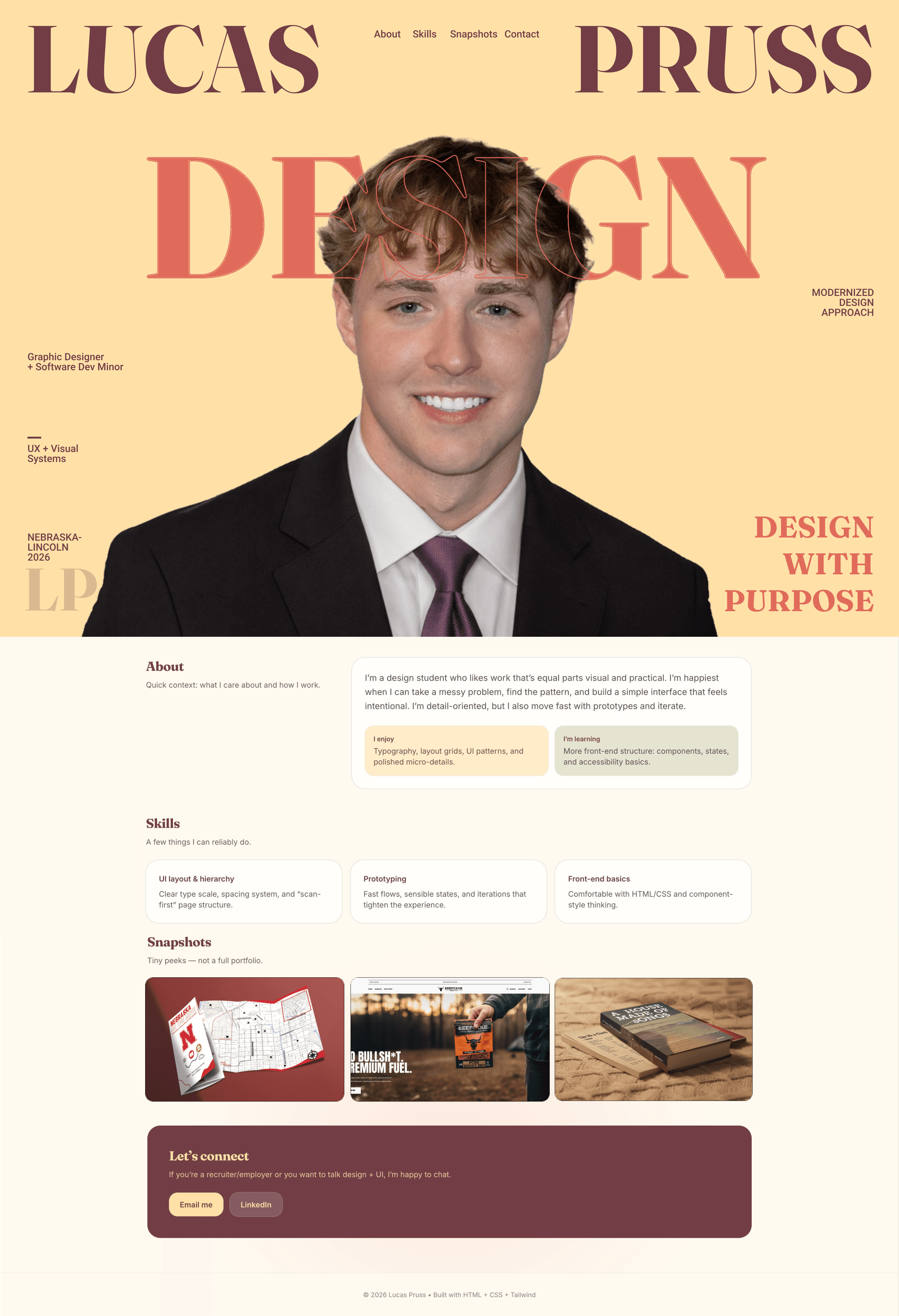 High-fidelity wireframe: complete visual design comp with final typography, colors, and layout