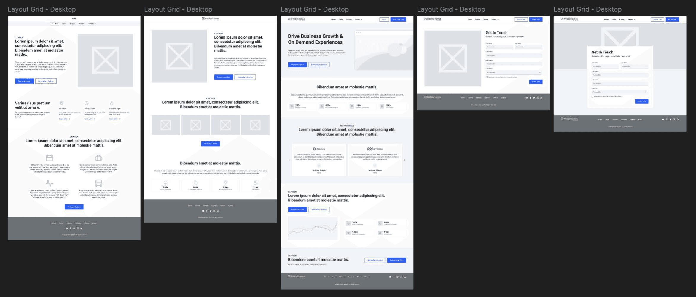 Lo-fi wireframe: site map and page structure planning