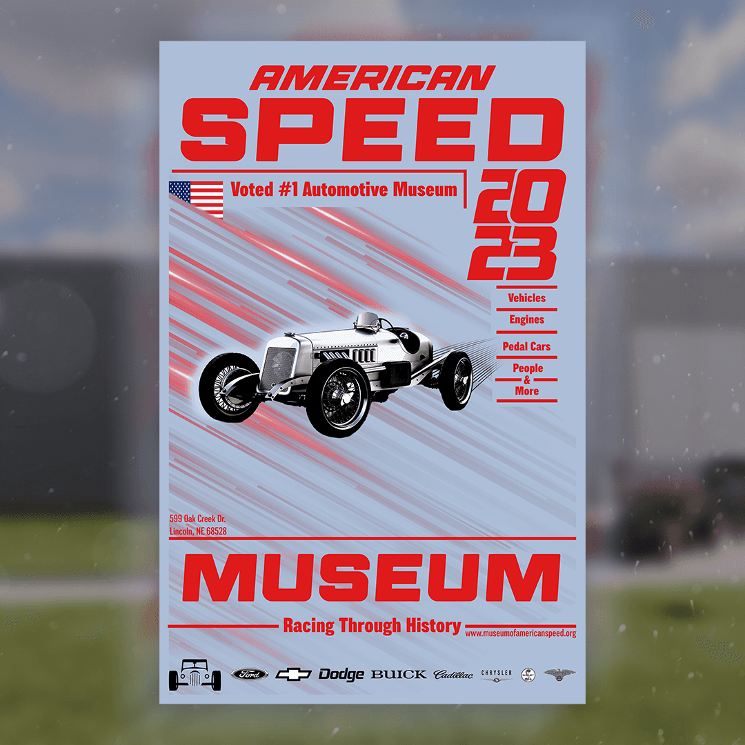 Museum of American Speed identity cover