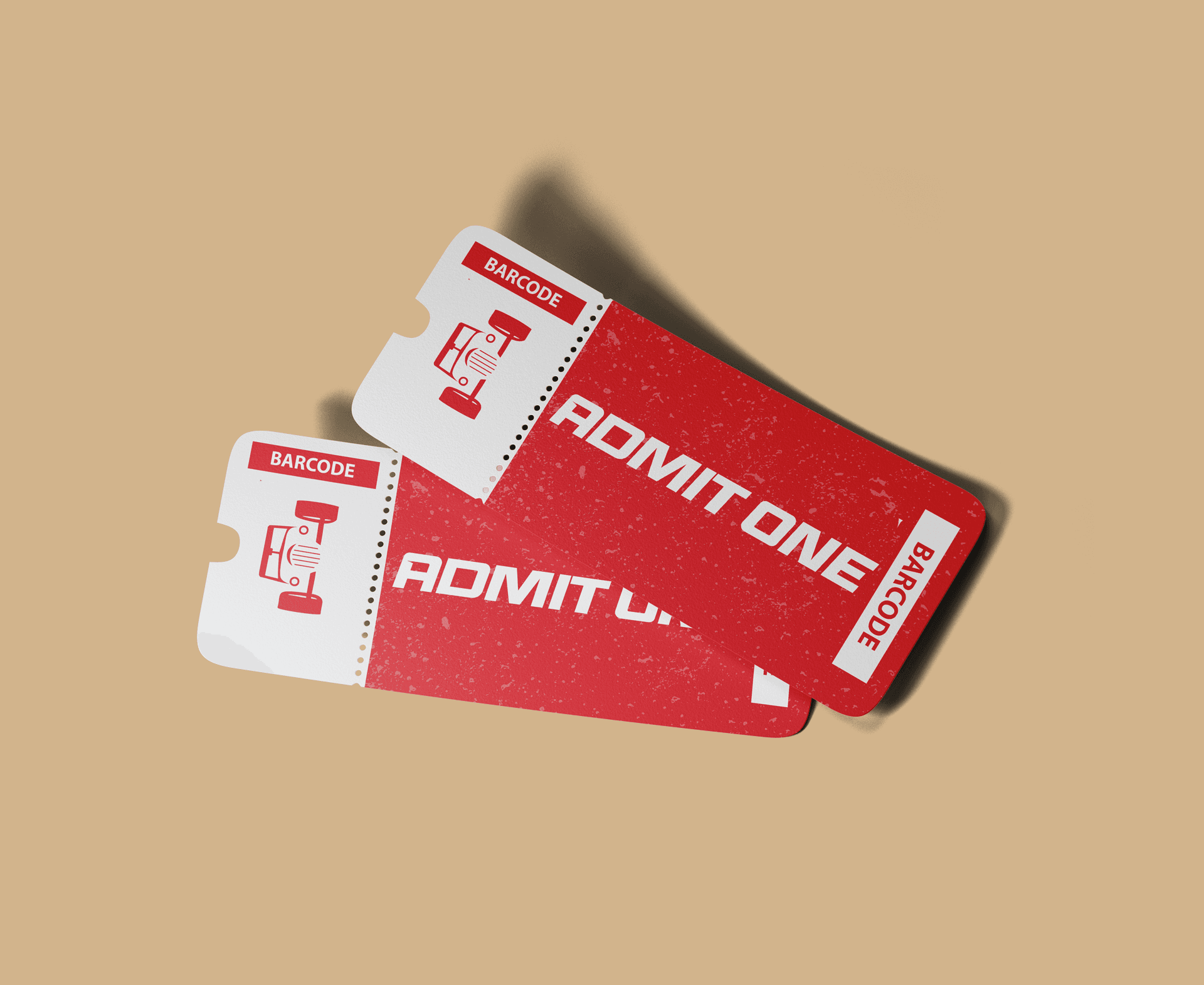 Museum of American Speed ticket designs