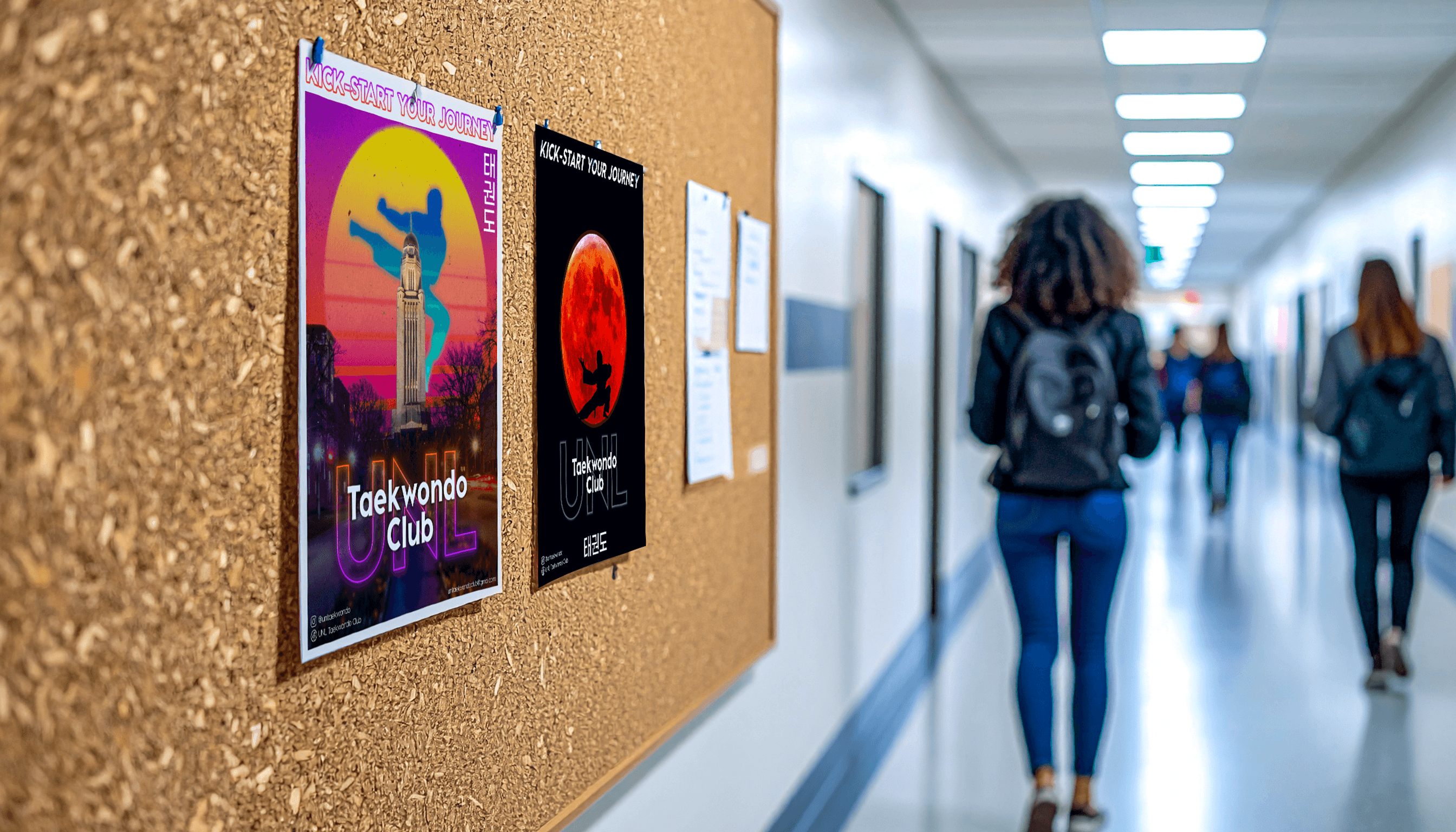 Campus Pastiche Poster